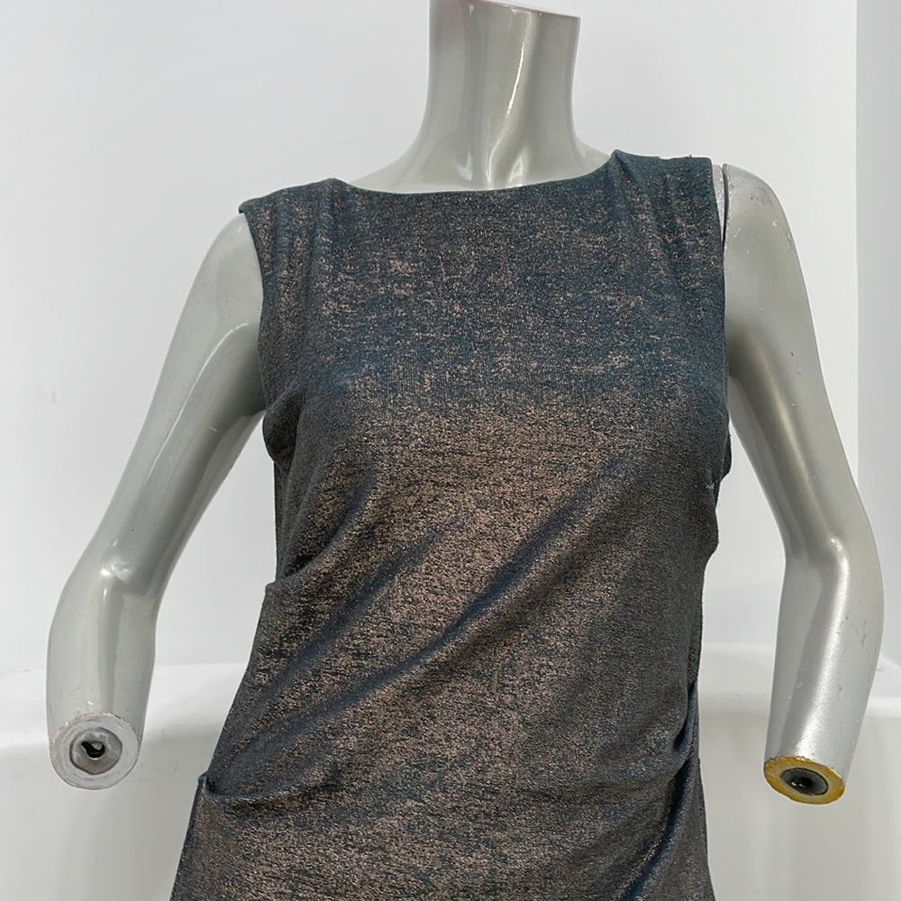 Artelier Nicole Miller  Sleeveless Sheath Dress Blue Size M Serial #006082 - Picture 5 of 16